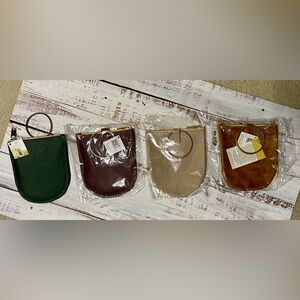 One Mini ring pouch wristlet